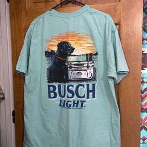 Men's Aqua Graphic Tee